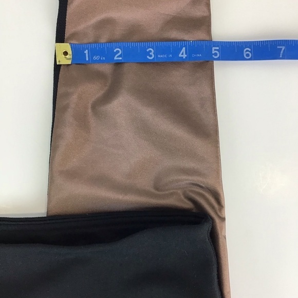 Fabletics Brogan Metallic Black & Bronze Legging | Large - Picture 10 of 11